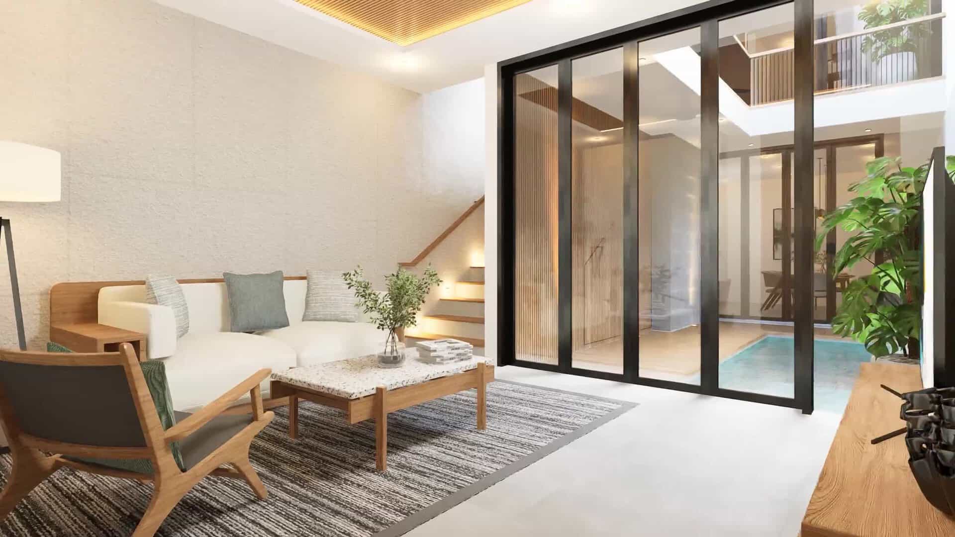 LUXURY 2 BEDROOM VILLA FOR SALE LEASEHOLD IN TUMBAK BAYUH BE-928 